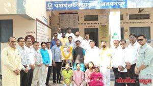 यशवंत विद्यालयात शिव जयंती उत्सव उत्साहात साजरी