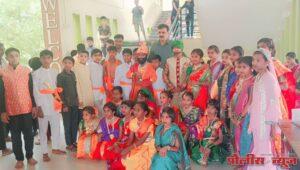 सम्राट चंद्रगुप्त मौर्य इंटरनॅश्नल स्कूल मध्ये छत्रपती शिवाजी महाराज यांची जयंती मोठ्या उत्साहात साजरी