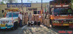 तब्बल 16 लाखांच्या सोयाबीनची चोरी, औसा पोलिसांच्या सतर्कतेमुळे 24 तासांत चोरीचा मुद्देमाल हस्तगत .