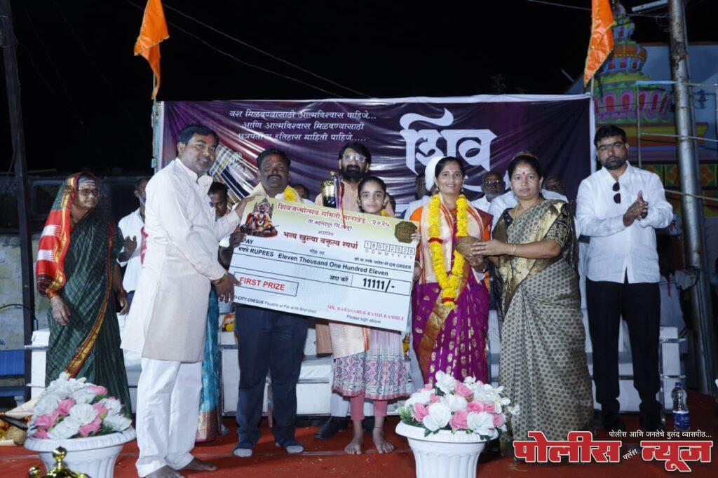 टाईम्स पब्लिक स्कूलची प्रियंका मुंढे राज्यस्तरीय वक्तृत्व स्पर्धेत प्रथम.