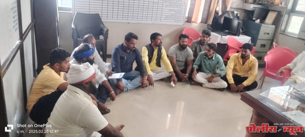 लष्कर ए भीमा संघटनेच्या वतीने शासकीय रुग्णालयात ठिया आंदोलन