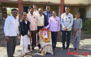 सरस्वती माध्यमिक व उच्च माध्यमिक विद्यालयात संत सेवालाल महाराज यांची जयंती साजरी.