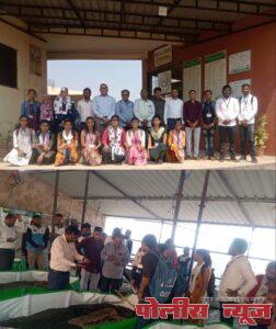 श्री. हावगीस्वामी महाविद्यालयाच्या विद्यार्थ्यांचा कृषि अभ्यास दौरा संपन्न