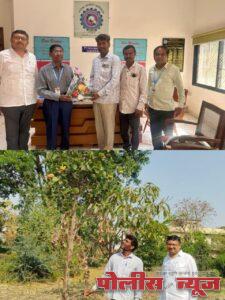 उदयगिरीत वन्यजीव रक्षक सिद्धार्थ सोनवणे यांची सदिच्छा भेट