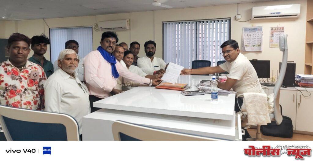 तीन दिवशीय धरणे आंदोलनास विविध पक्ष संघटनांचा पाठिंबा