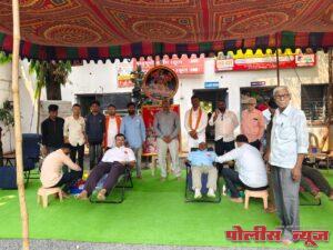 रामनवमी निमित्त उदगीरमध्ये भव्य रक्तदान शिबिर संपन्न