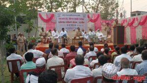 आगामी सण उत्सवाच्या पार्श्वभुमीवर पोलीस अधीक्षक सोमय मुंडे यांच्या अध्यक्षतेखाली उदगीर येथे शांतता कमिटी बैठक संपन्न.