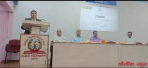 खेळांच्या माध्यमातून व्यक्तिमत्त्व विकास सहजपणे होतो - डॉ. प्रा. मोघे गोपाळ