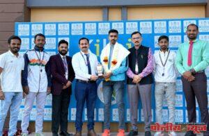 किलबिलचा संतोष जाधव याची मुंबई पोलिस म्हणून निवड