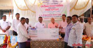 शिरूर ताजबंद येथे सहकार मंत्री ना. बाबासाहेब पाटील यांच्या उपस्थितीत ग्राम दरबार संपन्न