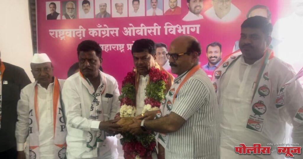 अहमदपूर येथे राष्ट्रवादी काँग्रेसचे ओबीसी संपर्क अभियान संपन्न…!