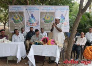 जलसंवर्धन काळाची गरज माजीमंत्री बाळासाहेब जाधव