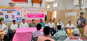 जागतिक क्षयरोग सप्ताह निमित्य रोटरी व ग्रामीण रुग्णालया च्या वतीने फूड बास्केट चे वाटप