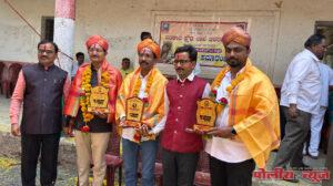 दापका येथे दहावीच्या विद्यार्थ्यांचा निरोप समारंभ उत्साहात