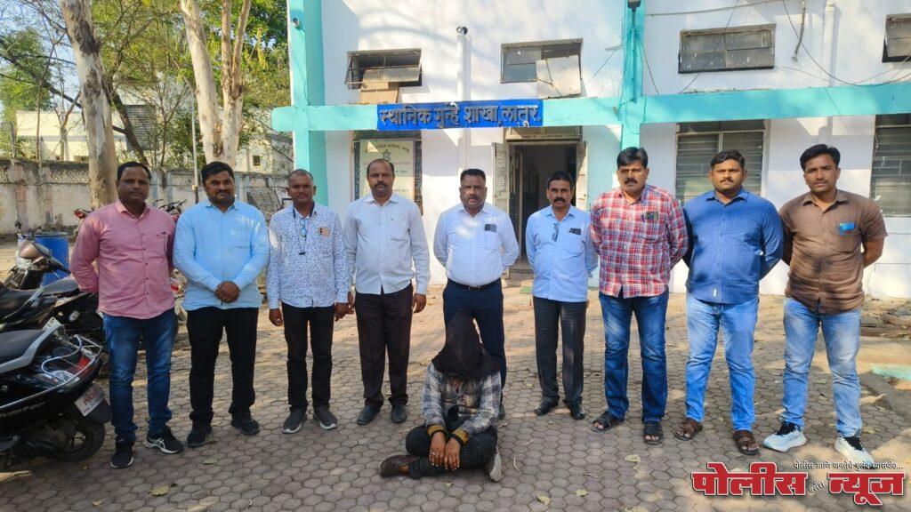 खूनी भिकाऱ्याला काही तासातच स्थानिक गुन्हे शाखेकडून अटक.