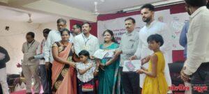 अविनाश पुप्पलवाड यांना दोन टॅब व उत्कृष्ट व्हिडिओ निर्मिती पुरस्कार