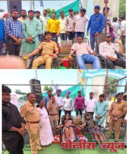 म.ज्योतिबा फुले व डाॅ. बाबासाहेब आंबेडकर यांच्या जयंती निमित्त 150 जणांचे रक्तदान सम्राट मित्र मंडळाचा उपक्रम