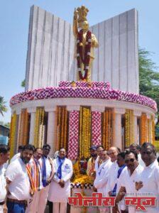 डॉ.बाबासाहेबांनी मोठ्या कष्टातून संविधानाची निर्मिती केली - ना. बाबासाहेब पाटील सहकार मंत्री, महा.राज्य