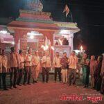 शेनी येथे नानाजी देशमुख कृषी संजीवनी प्रकल्प (पोक्रा) टप्पा 2 ची जन जागृती मशाल फेरी