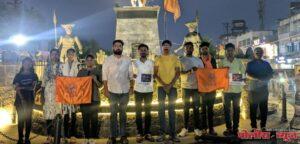 पहलगाम येथील दहशतवादी कृत्याविरुद्ध अभाविप उदगीरच्या वतीने निषेध आंदोलन