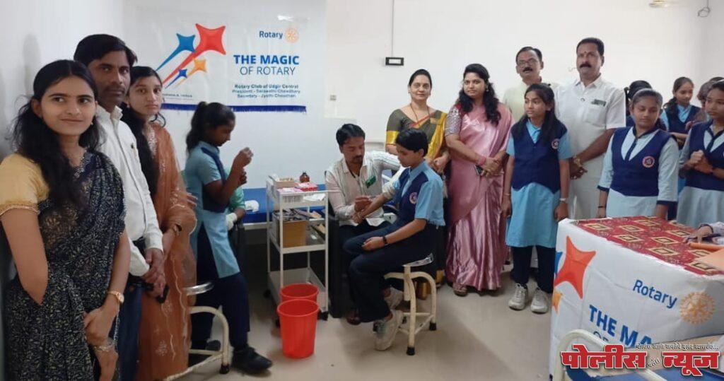 मोफत ॲनिमिया तपासणी शिबीर संपन्न