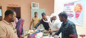 सामाजिक उपक्रमातून माजी खा. शृंगारे यांचा वाढदिवस साजरा