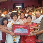 श्रीजा पाटील हिचा होळसमुद्र येथे सत्कार