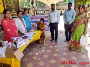 मनपाच्या आरोग्य शिबिराचा नागरिकांनी घेतला लाभ,८६७ नागरिकांची तपासणी