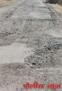 नांदगाव ते बसवंतपुर रस्त्याची दुर्दशा; दुचाकी स्वारांसह प्रवाशांची गैरसोय