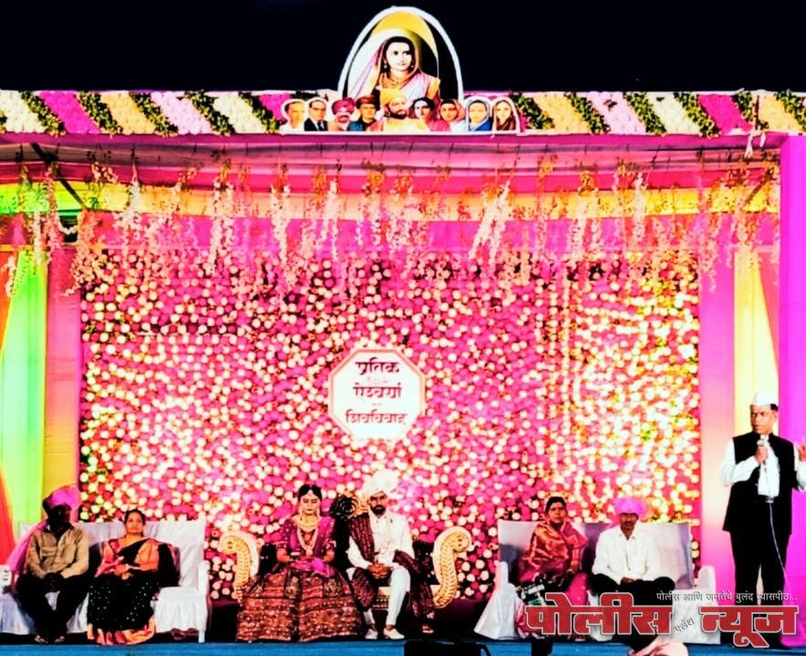 अहमदपूरात आगळावेगळा शिवविवाह; ना विधी, ना भटजी, ना अक्षता, ना सत्कार सोहळा