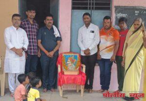 तिवटग्याळ येथे महाराणा प्रताप यांची जयंती साजरी