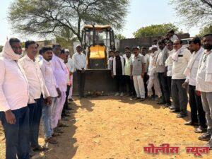 वंजारवाडी साठी रस्ता खुला करून तहसीलदार बोरगावकरांनी विकासाचा मार्ग मोकळा.