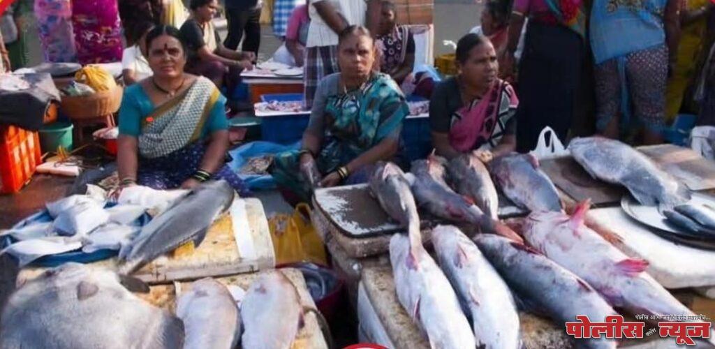 मृगाच्या पूर्वसंध्येला पाच टन माशांची विक्री; रविवारी १० टन विक्री, अंदाज