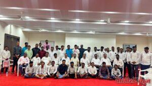 युवक काँग्रेसच्या बैठकीत युवकांना मार्गदर्शन व संविधान विचारांचे बळ