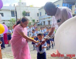 रामकृष्ण पब्लिक स्कूल पहिला दिवस प्रवेशोत्सवाने साजरा