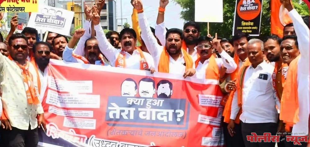 क्या हुआ तेरा वादा?' — विविध मागण्या प्रलंबित असल्याच्या पार्श्वभूमीवर शिवसेना (उबाठा) कडून खासदार डॉ. अजित गोपछडे यांच्या कार्यालयावर निवेदन