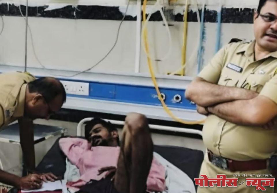 जामिनावर सुटल्यावर पुन्हा दहशतिचा प्रयत्न, पाठलाग करत पो.नि.चिंचोलकरांनी झाडली गोळी