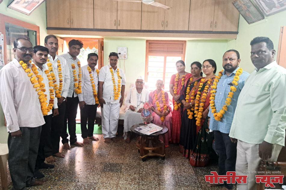 शांतीनिकेतन पतसंस्थेच्या संचालक मंडळाचा सत्कार संपन्न