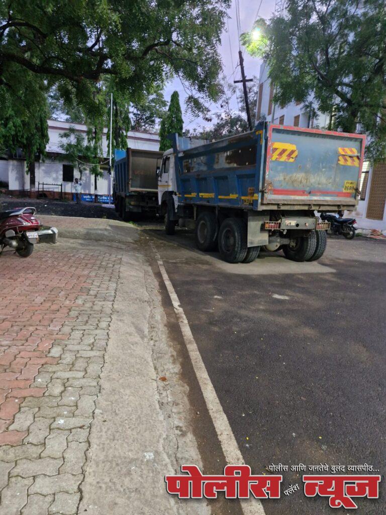 वाळू माफी यांची वाढतेय दादागिरी !!प्रशासनाची काय आहे कमजोरी की लाचारी ?