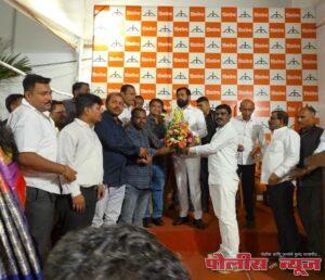 रिपब्लिकन चर्मकार महासंघाचे संस्थापक अध्यक्ष संजूभाऊ बनसोड यांचा एकनाथराव शिंदे यांच्या नेतृत्वात शिवसेनेत प्रवेश