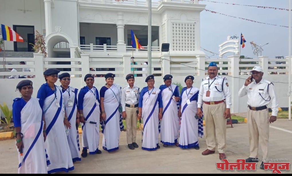 उदगीर मध्ये समता सैनिक दल साप्ताहिक परेड नियमित चालू.