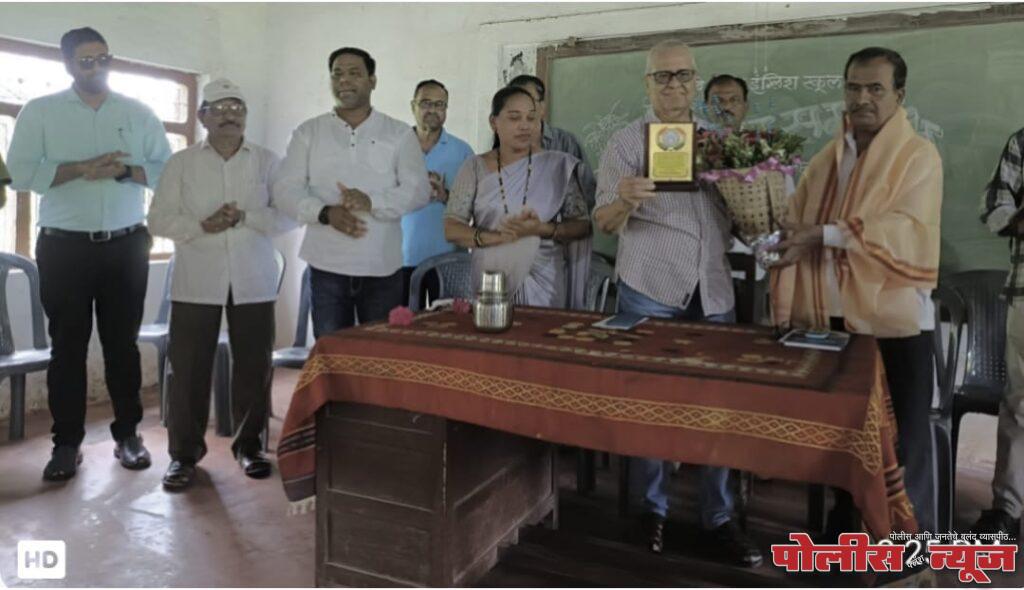 विलासराव कोळेकर यांचा मुस्लिम एज्युकेशन सोसाटीच्या वतीने सत्कार संपन्न