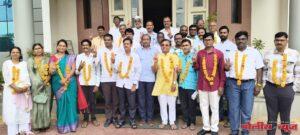 उदगीर मसाप शाखेच्या अध्यक्षपदी धनंजय गुडसूरकर तर सचिव रामदास केदार