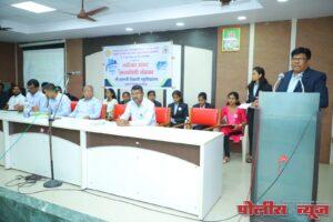 श्री छत्रपती शिवाजी महाविद्यालयात ‘करिअर संसद’ विद्यार्थी पदाधिकाऱ्यांचा शपथविधी संपन्न