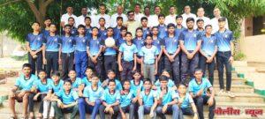 वयोगट 14 व 17 वर्षाच्या आतील जिल्हास्तरीय सुब्रतो मुखर्जी फुटबॉल स्पर्धेत सैनिकी विद्यालय प्रथम