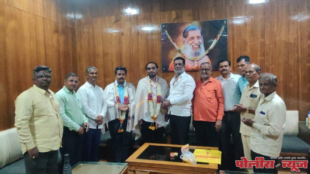 डॉ. तेलगाने व निलेश हिपळगे यांचा सत्कार संपन्न