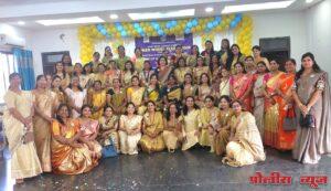 उदगीर इनरव्हीलचा पदग्रहण सोहळा मा.अनुराधाजी चांडक यांच्या उपस्थितीत संपन्न