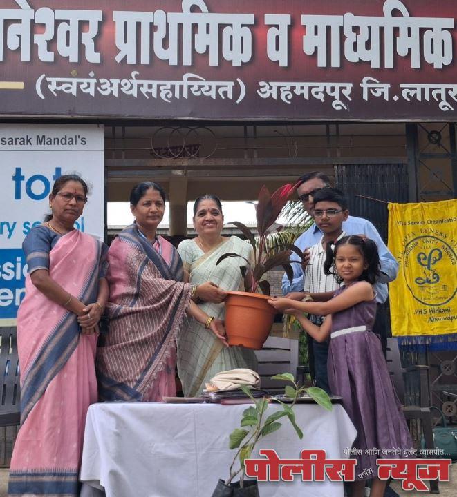 संत ज्ञानेश्वर विद्यालयात आरोग्य विषयक मार्गदर्शन.