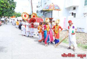 आषाढीनिमित्त किलबिल ची वृक्षदिंडी उत्साहात संपन्न