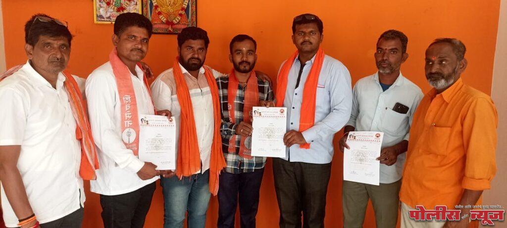 शिवसेनेच्या नूतन पदाधिकाऱ्यांचा सत्कार संपन्न